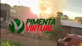 Briga de casal termina em tragédia: Homem incendeia residência e sofre...