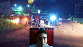 Colisão frontal deixa uma vítima fatal na linha P-50 em Alta Floresta do Oeste