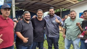 Deputado Jean Oliveira prestigia festa da vitória do prefeito eleito em Novo...