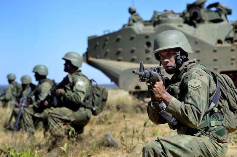 Exército Brasileiro Realiza Simulação de Batalha em Campo Novo de Rondônia