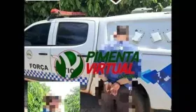 Homem acusado de estupro de vulnerável é preso pela Patrulha Rural da PM em...