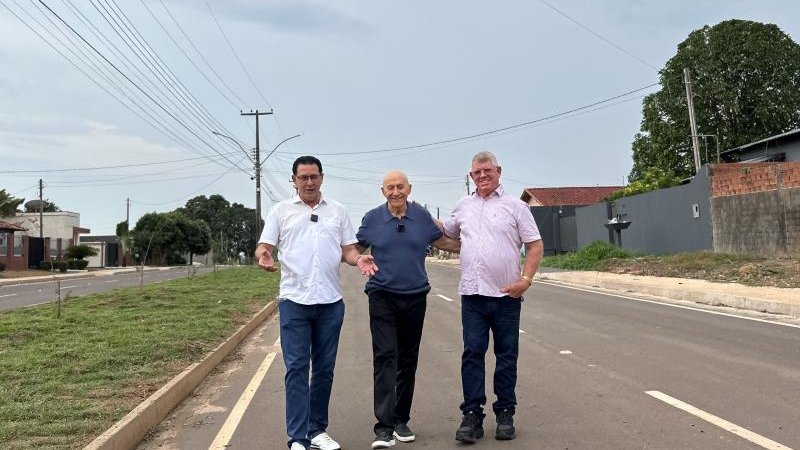 Foto 6 da matéria: Prefeito Aldo Júlio celebra investimentos de mais de R$ 21 milhões em Rolim de Moura com visita do senador Confúcio Moura