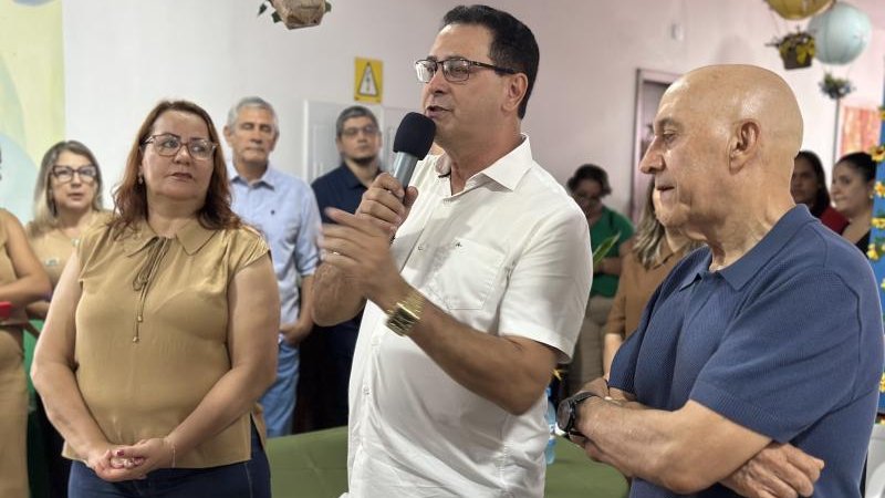 Foto 3 da matéria: Prefeito Aldo Júlio celebra investimentos de mais de R$ 21 milhões em Rolim de Moura com visita do senador Confúcio Moura