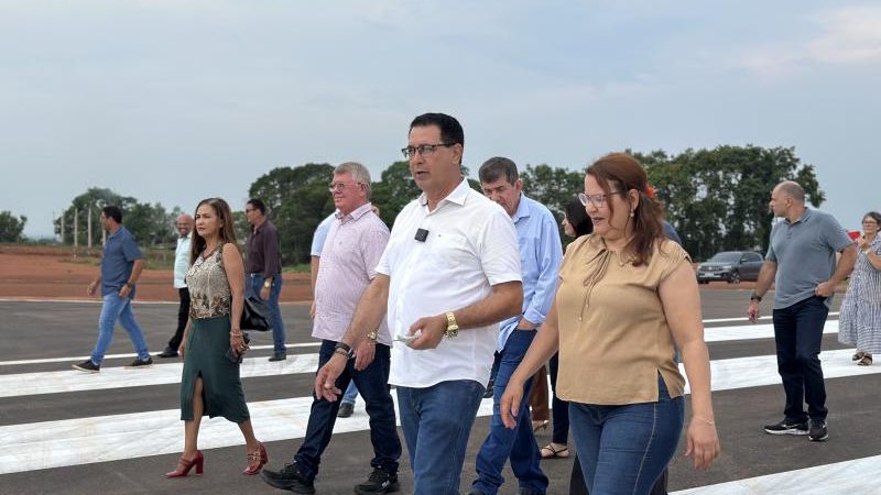 Foto 7 da matéria: Prefeito Aldo Júlio celebra investimentos de mais de R$ 21 milhões em Rolim de Moura com visita do senador Confúcio Moura