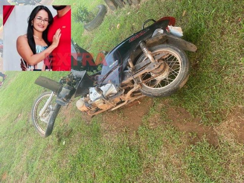 Servidora pública morre em acidente entre carro e moto no centro de Cerejeiras
