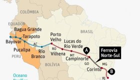 Ferrovia Transoceânica: Super Ferrovia chinesa de 100 bilhões de dólares...