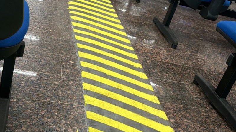 Foto 3 da matéria: Unidade Tudo Aqui em Rolim de Moura recebe adequações para melhor acessibilidade
