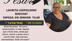 Nota de pesar: Laurita Leopoldino Boechat
