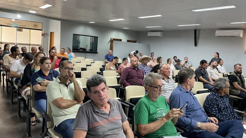 Foto 6 da matéria: AAMIROM que organiza leilão Direito de Viver recebe moção de aplausos em Rolim de Moura