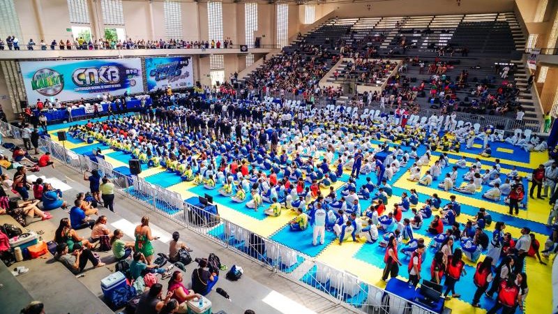 Foto 12 da matéria: Atletas de Rolim de Moura se destacam no Campeonato Brasileiro de Karatê em Natal/RN