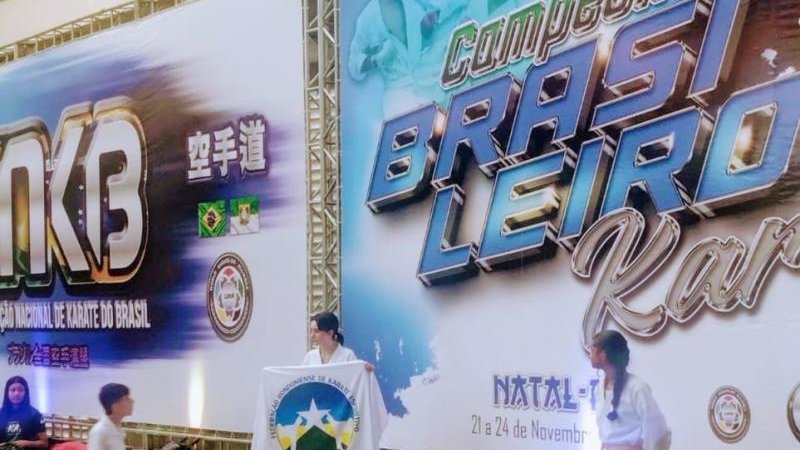 Foto 3 da matéria: Atletas de Rolim de Moura se destacam no Campeonato Brasileiro de Karatê em Natal/RN