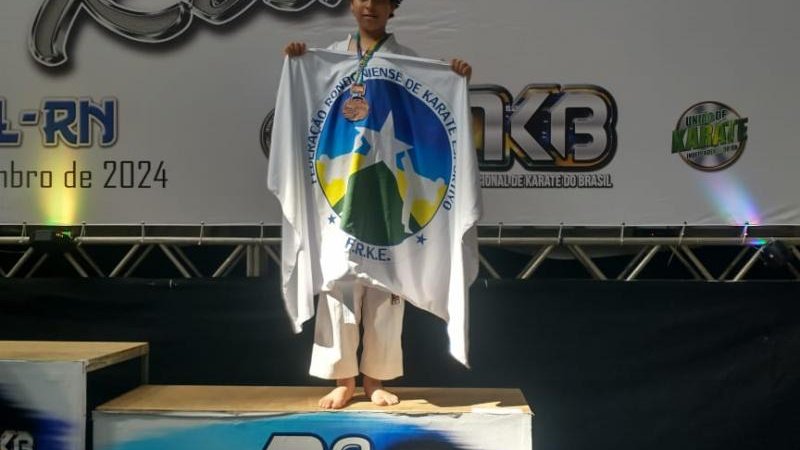 Foto 4 da matéria: Atletas de Rolim de Moura se destacam no Campeonato Brasileiro de Karatê em Natal/RN