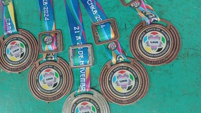 Foto 7 da matéria: Atletas de Rolim de Moura se destacam no Campeonato Brasileiro de Karatê em Natal/RN