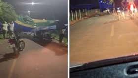 Avião agrícola faz pouso de emergência em estrada de Pimenta Bueno