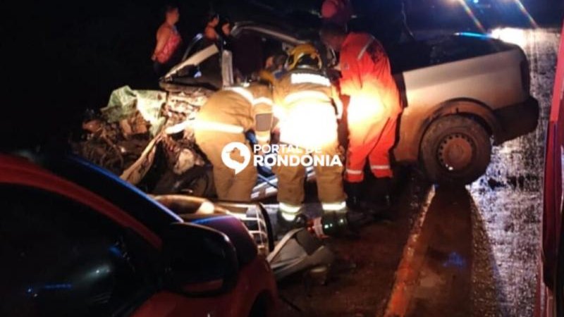 Foto 1 da matéria: Chefe de gabinete do Deputado Ezequiel Neiva morre em acidente na BR-364