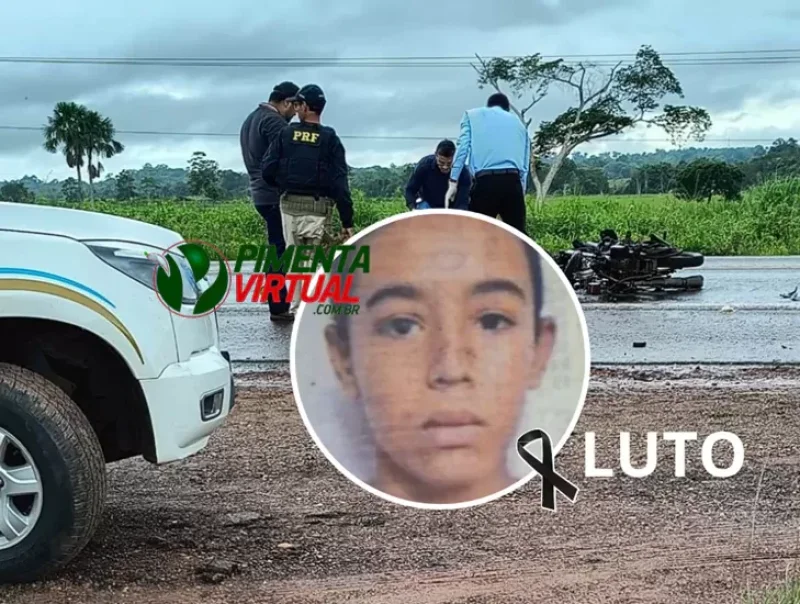 Colisão frontal na BR-364 em Pimenta Bueno resulta na morte de jovem de 18 anos