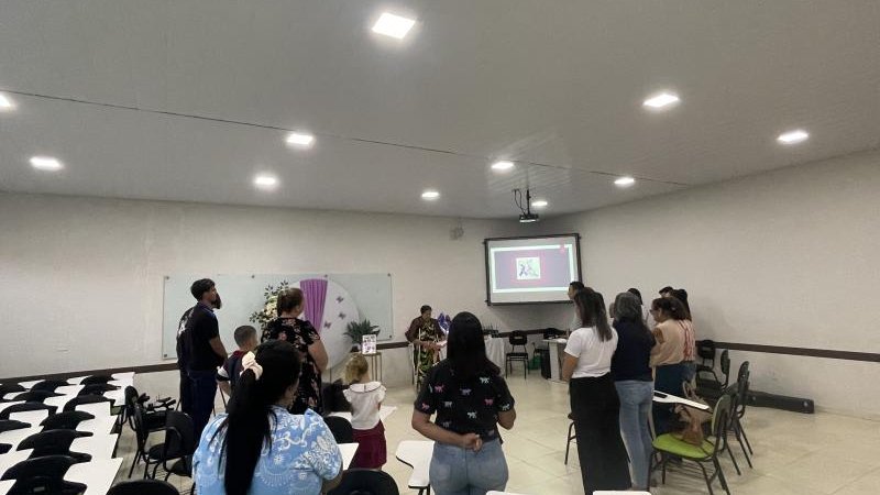 Foto 1 da matéria: Encerramento das atividades do Grupo Fibro e Bem-Estar ocorreu neste último sábado, 30