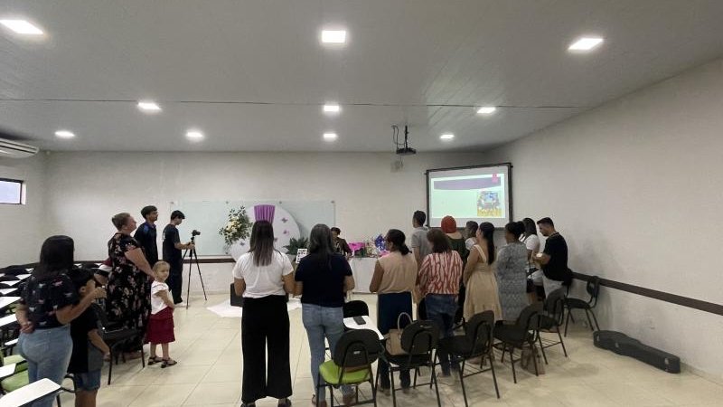 Foto 2 da matéria: Encerramento das atividades do Grupo Fibro e Bem-Estar ocorreu neste último sábado, 30