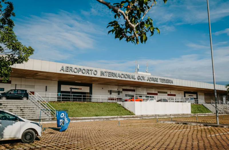 Aeroporto Governador Jorge Teixeira em Porto Velho; aeroporto de Porto Velho — Foto: Porto Velho Airport /Reprodução