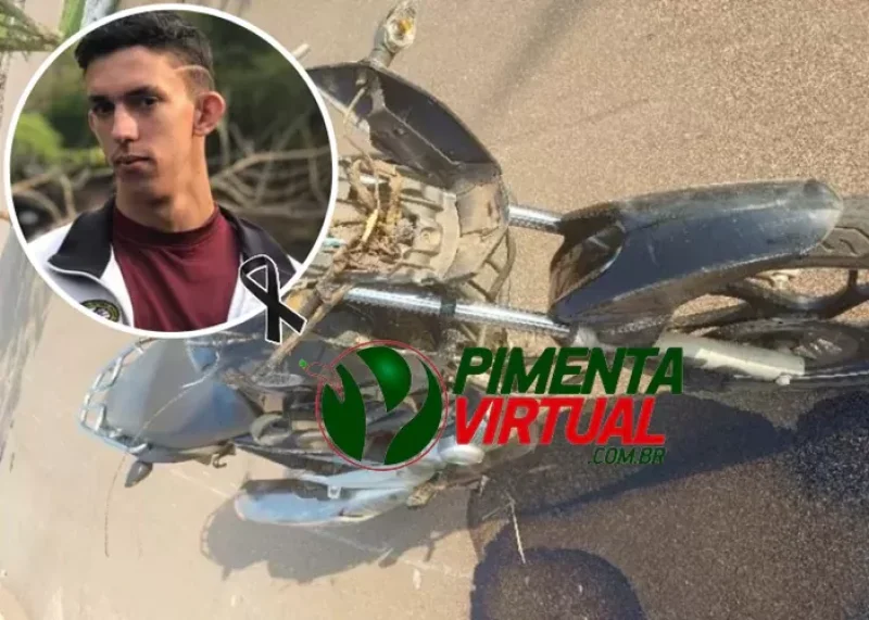 Motorista de caminhão foge após acidente fatal que vitimou motociclista de 25 anos em Cacoal