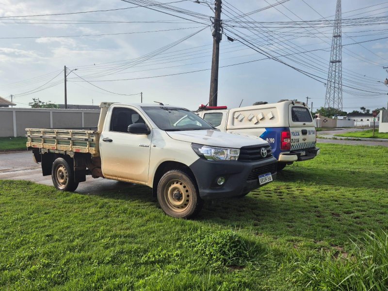 Nova Brasilândia: Polícia Militar recupera caminhonete furtada em Ariquemes e um suspeito é preso