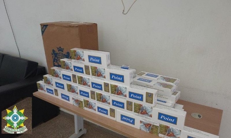 Pacotes de produtos contrabandeados são encontrados na BR-429, próximo a Alvorada do Oeste