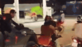 PMs filmados agredindo motociclista com cassetetes são afastados em Rondônia