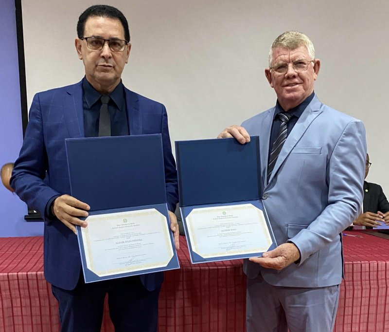 Prefeito Aldo Júlio e Vice Alcides Rosa são diplomados para novo mandato em Rolim de Moura