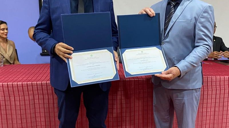 Foto 4 da matéria: Prefeito Aldo Júlio e Vice Alcides Rosa são diplomados para novo mandato em Rolim de Moura