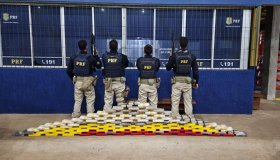 PRF prende foragido transportando mais de 125 kg de drogas em Rondônia
