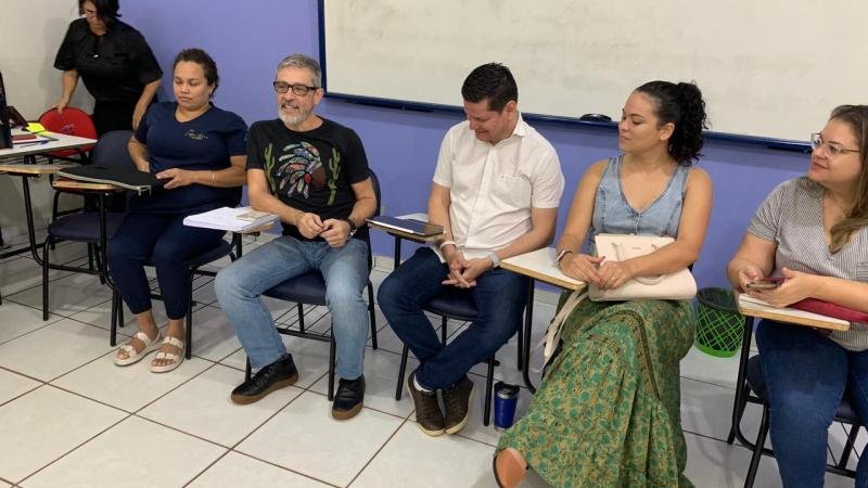 Foto 3 da matéria: Profissionais de saúde participam de Roda de Conversa em Rolim de Moura