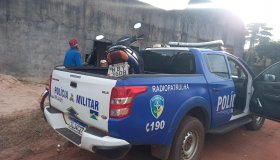 Polícia Militar localiza e recupera motocicleta furtada em Rolim de Moura