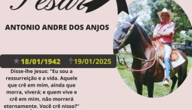Nota de pesar: Antonio André dos Anjos