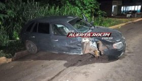 Acidente em Rolim de Moura deixa três feridos leves no bairro Cidade Alta