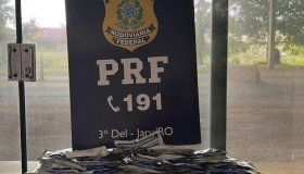 Em Rondônia, PRF apreende carga de agrotóxicos contrabandeados