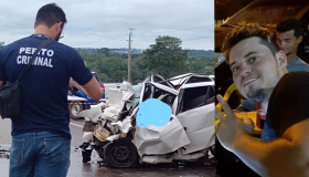 Filho, pai e mãe são as vítimas que morreram em acidente na RO-010 entre...