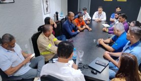Marcelo Belgamazzi participa de reunião para discutir sobre a organização...