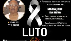 Nota de falecimento: Maria José da Silva