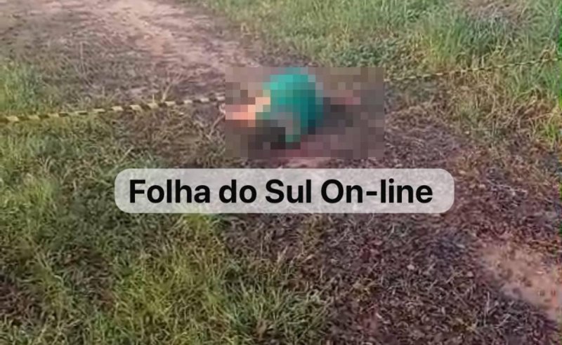 Corpo feminino com perfuração de bala é encontrado jogado no meio da rua na cidade de Chupinguaia