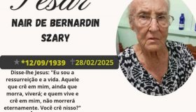 Nota de pesar: Nair de Bernardin Szary