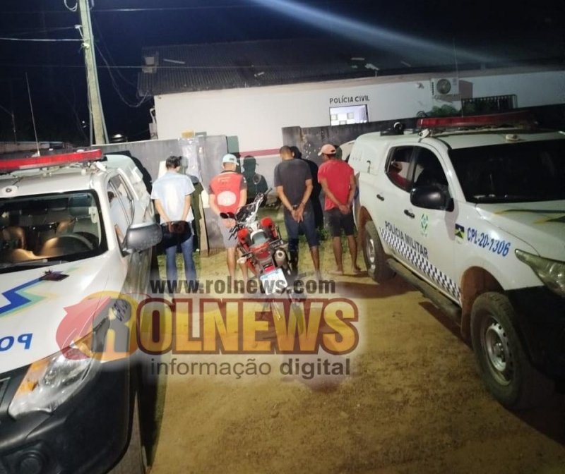Ação policial em Costa Marques resulta na recuperação de motocicleta e prisão de indivíduos