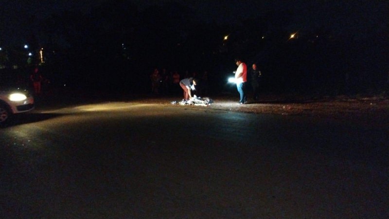 Atropelamento fatal na RO-383, em Cacoal, deixa vítima não identificada