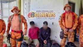 Bombeiros de Rolim de Moura resgatam indígenas perdidos em reserva na região...