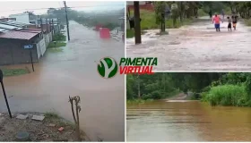Chuva intensa volta causar alagamentos e transtornos em Cacoal; Secretaria...