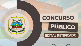 Edital do concurso da prefeitura de Rolim de Moura é retificado para o cargo...