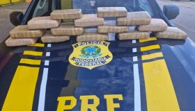 Em Porto Velho/RO, PRF prende passageira de táxi transportando drogas
