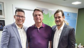 Encontro entre Bolsonaro e Marcos Rocha acende sinal para as eleições de 2026