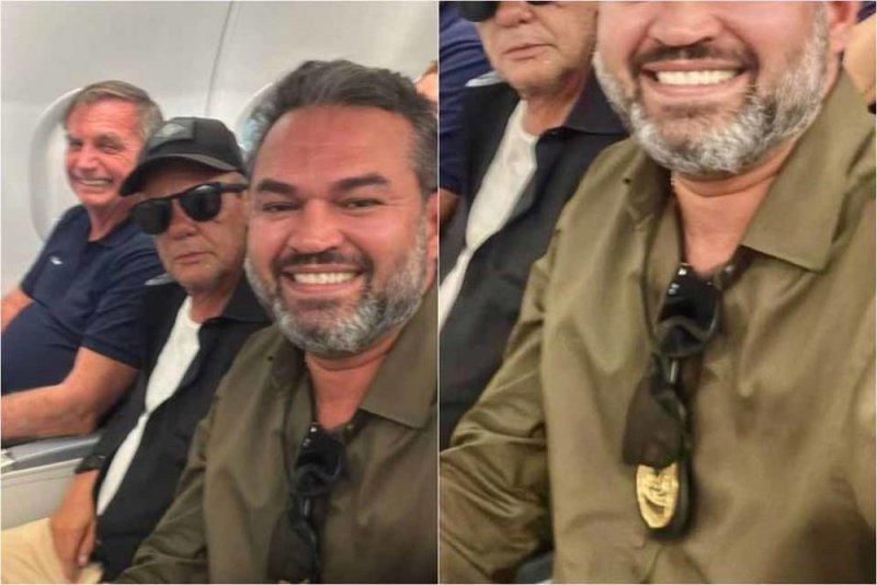 Folha de S. Paulo diz que pecuarista de Rondônia usa ‘distintivo policial’ ao acompanhar Bolsonaro