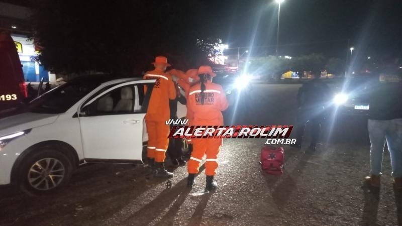 Homem é atingido por tijolada na cabeça desferida por andarilho no Centro de Rolim de Moura