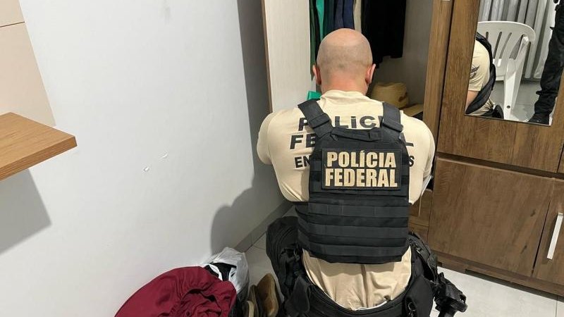 Foto 1 da matéria: PF combate o tráfico interestadual de drogas em Rondônia